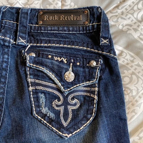 Rock Revival size 26 Stephanie easy Capri - Picture 4 of 7